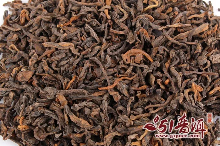 中木  陈年老茶05宫廷  普洱茶 熟散茶 2005年/150克/盒 陈年老茶 图11