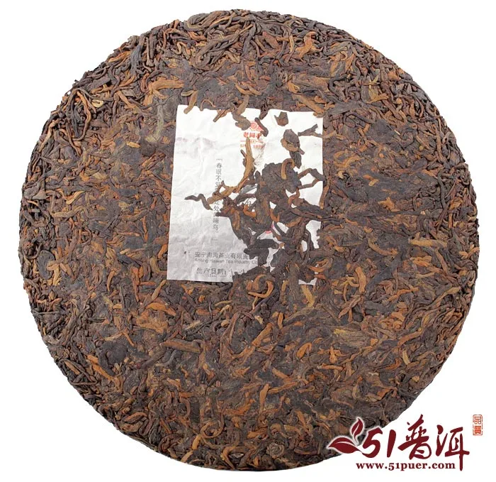 【已售馨】老同志 勐海春晓 普洱茶 熟茶 2014年/357克/饼 141批 图3
