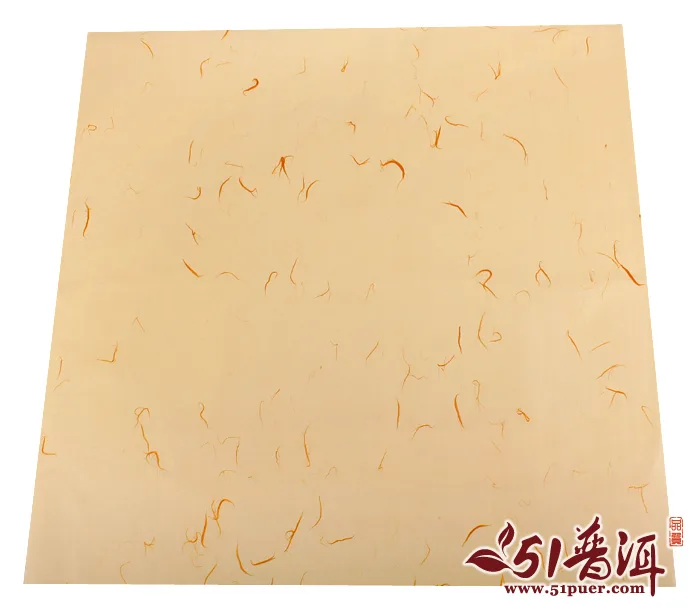 35g韩国环保金丝棉纸金丝棉空白棉纸 普洱茶包装棉纸 七子饼茶包装棉纸 图2