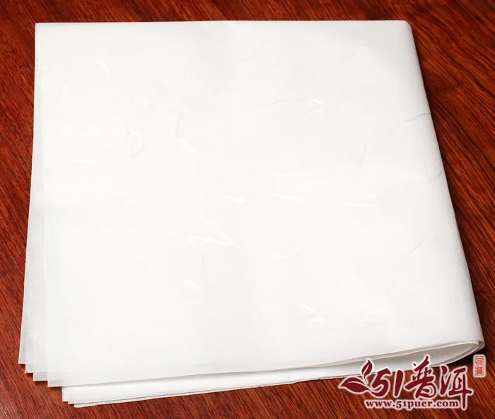 35g韩国环保银丝棉纸  银丝棉空白棉纸 普洱茶包装棉纸 七子饼茶包装棉纸 图2
