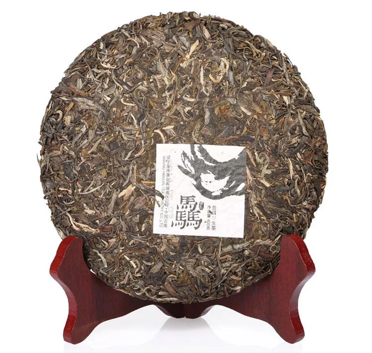 老同志 骉饼 普洱茶 生茶 2014年/400克/饼 马饼 古树茶 图3