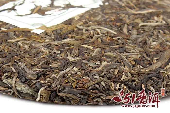 【已售罄】老曼峨 布朗春晓 普洱茶  生茶  2014年/357克/饼  春茶 图5