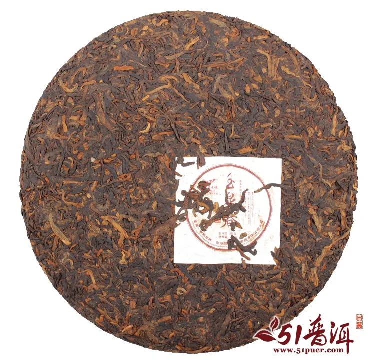 老曼峨 玉泉春 普洱茶 熟茶 2014年/357克/饼 班章茶厂 图6