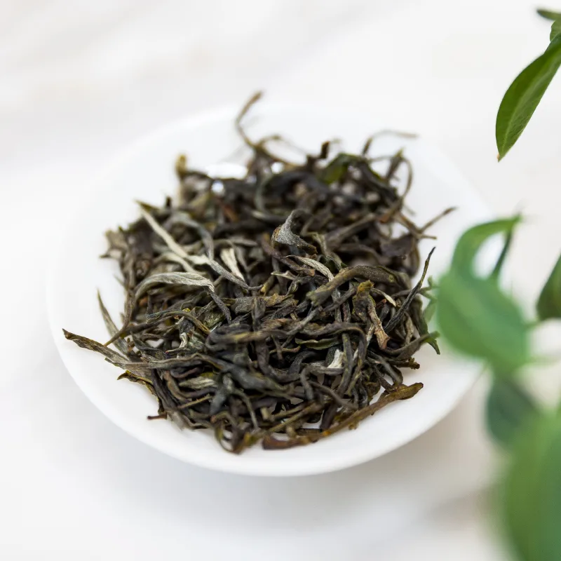 德宏古茶  滇绿   普洱茶  绿茶   2020年/60克/罐  罐装茶 图2