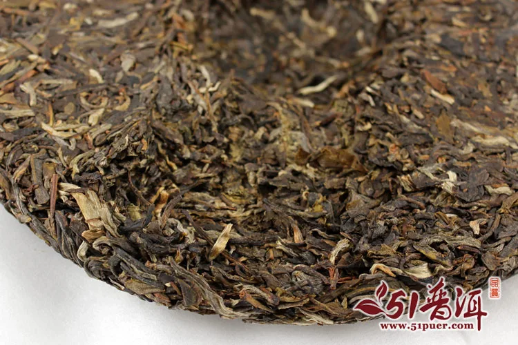 中木 茶业复兴一周年纪念饼茶 普洱茶 生茶 2014年/357克/饼 51普洱网出品 图12