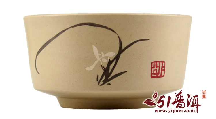 仁烨堂方形小杯 省大师明仁作品 建水紫陶杯