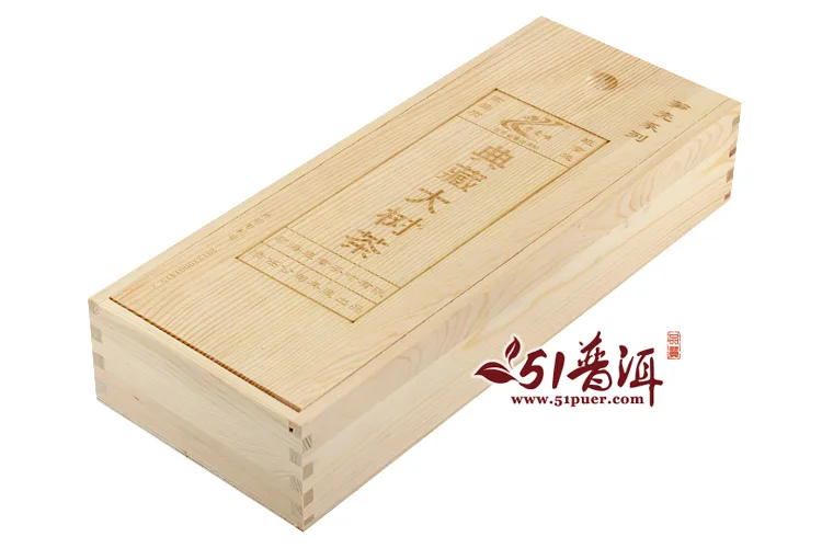 老曼峨 班章生熟砖 普洱茶 生/熟茶 2014年/500g/盒 礼品茶 生茶熟茶混合装 班章茶厂 图2