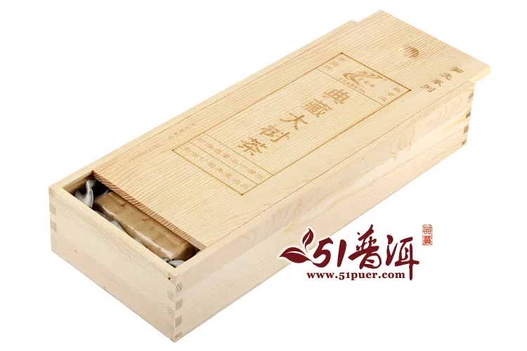 老曼峨 班章生熟砖 普洱茶 生/熟茶 2014年/500g/盒 礼品茶 生茶熟茶混合装 班章茶厂 图3