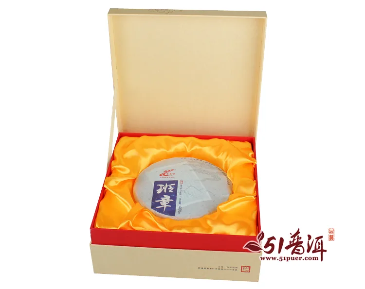 【礼品茶】老曼峨 班章生/熟套装 2014年/800g/盒 礼品茶 生茶熟茶混合装 班章茶厂 图3