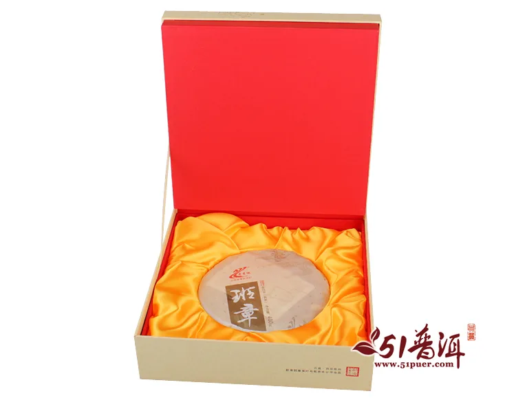 【礼品茶】老曼峨 班章生/熟套装 2014年/800g/盒 礼品茶 生茶熟茶混合装 班章茶厂 图4