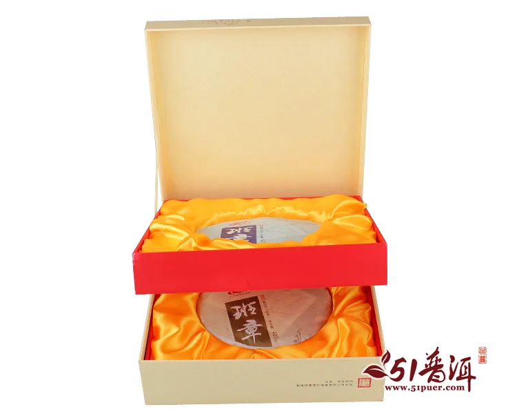 【礼品茶】老曼峨 班章生/熟套装 2014年/800g/盒 礼品茶 生茶熟茶混合装 班章茶厂 图5