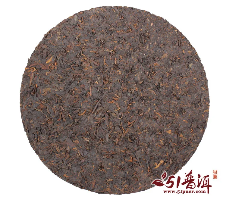下关 T8663  普洱茶  熟茶 铁饼 2017年/357克/饼 金榜系列 图4