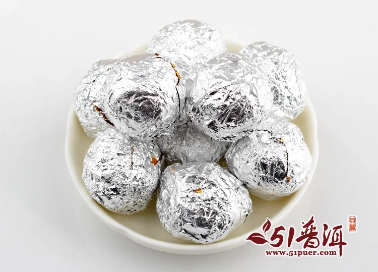 中木 大雪山  普洱茶  生茶  2014年/7克/粒 古树纯料龙珠 图2