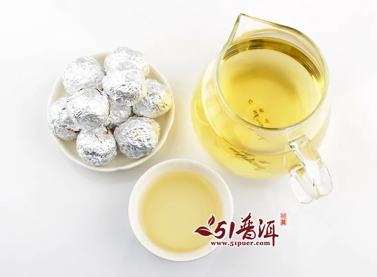 中木 大雪山  普洱茶  生茶  2014年/7克/粒 古树纯料龙珠 图5