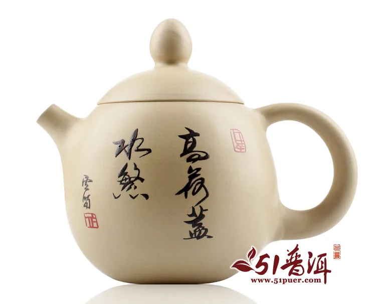 仁烨堂小龙蛋紫陶壶 省大师明仁作品 建水紫陶小龙蛋壶(白) 图3