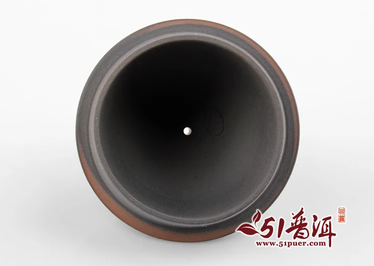 仁烨堂小龙蛋紫陶壶 省大师明仁作品 建水紫陶小龙蛋壶(黑) 图8