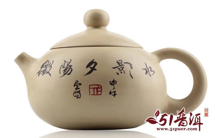 仁烨堂中西苑紫陶壶 省大师明仁作品 建水紫陶中西苑壶(白) 图3