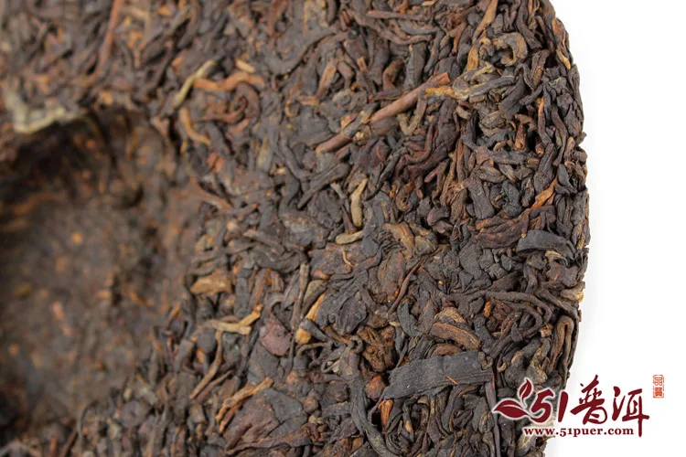 大益 大叶醇 普洱茶 熟茶 2014年/357克/饼 1401批 图7