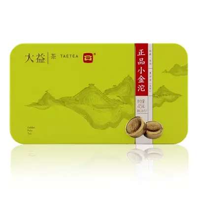 大益  正品小金沱 普洱茶 生茶  2015年/45克/盒 1401批