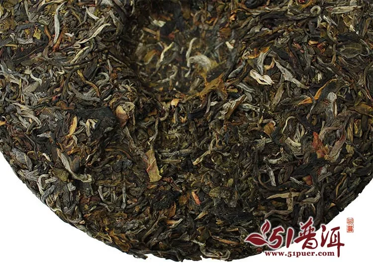 中木 茶业复兴二周年纪念饼 普洱茶 生茶  2015年/357克/饼 景迈印记 图3