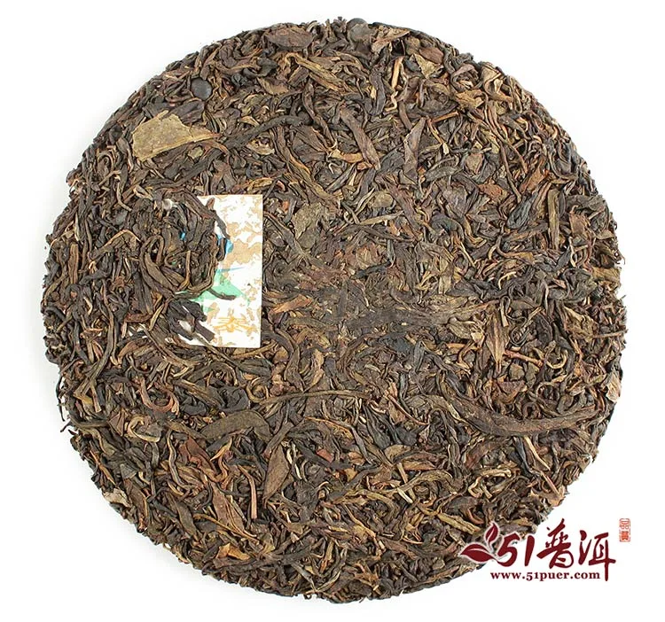 昌泰 云雾圆茶 普洱茶 生茶 2005年/400克/饼 图5