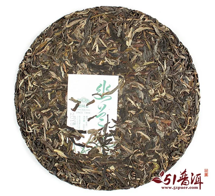 老同志 幽兰 普洱茶 生茶 2015年/400克/饼 海湾出品 图3