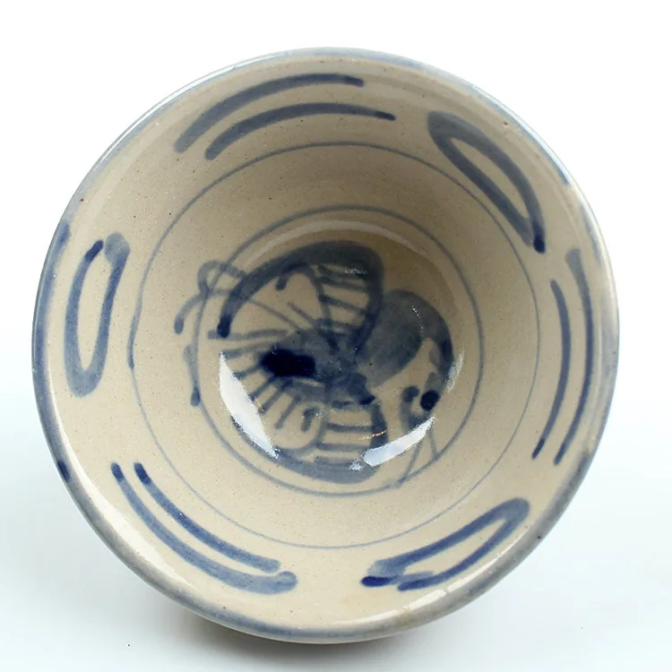 建水陶  元青花茶碗 图2
