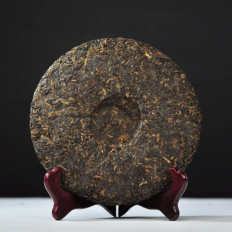 中茶 三羊开泰 普洱茶 熟茶 2015年/357克/饼 图3