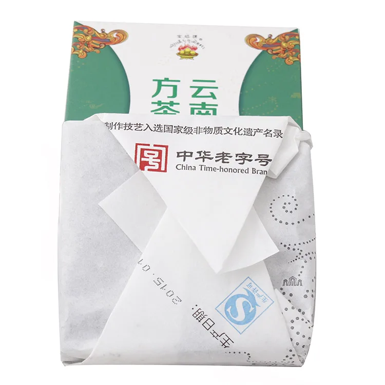 【已售罄】下关 云南方茶 普洱茶 生茶 2015年/125克/片 图5