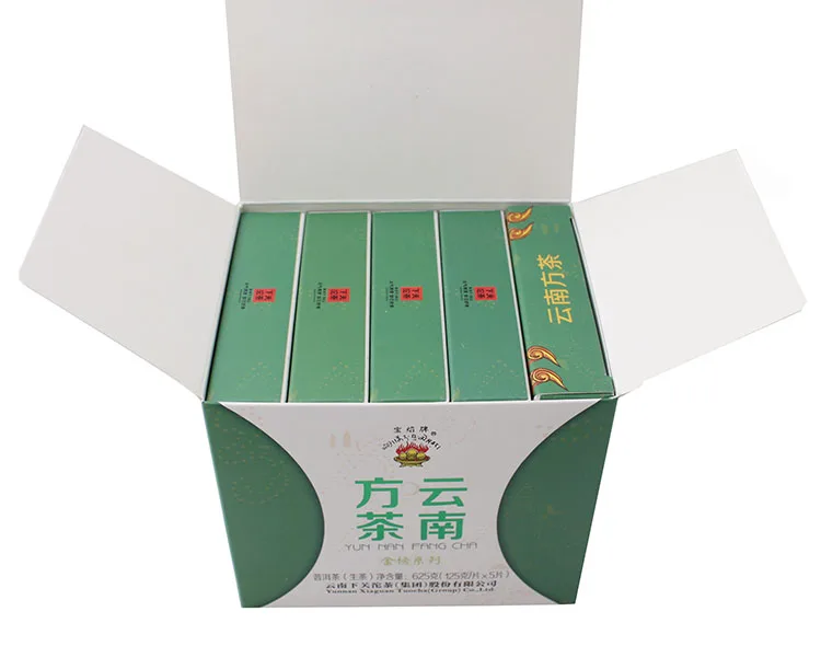 【已售罄】下关 云南方茶 普洱茶 生茶 2015年/125克/片 图8