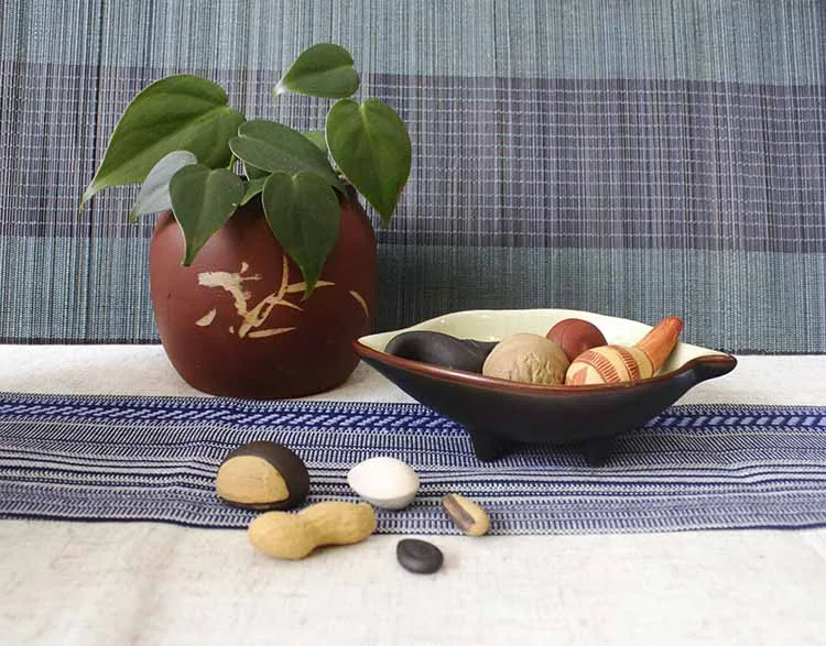 精品茶具茶宠摆件 时和年丰 9样装带托盘