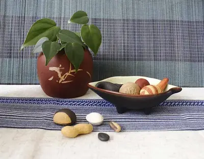 精品茶具茶宠摆件 时和年丰 9样装带托盘