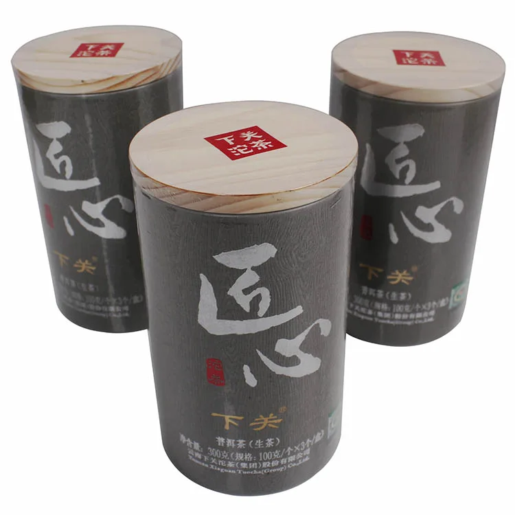 【已售罄】下关 匠心沱茶 普洱茶 生茶 2016年/100克/沱*3沱/盒 图3