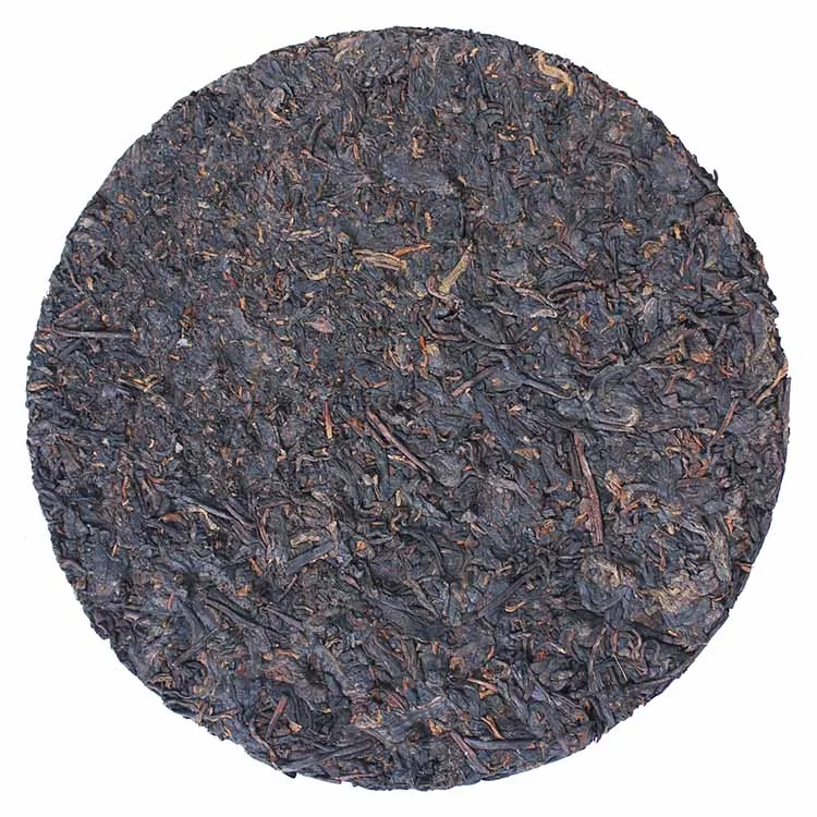下关 老泡铁饼 普洱茶 熟茶 2017年/357克/饼 图4