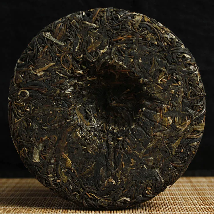 中木 尘茶  普洱茶  生茶  2016年/200克/饼 古树普洱茶 春茶 图4