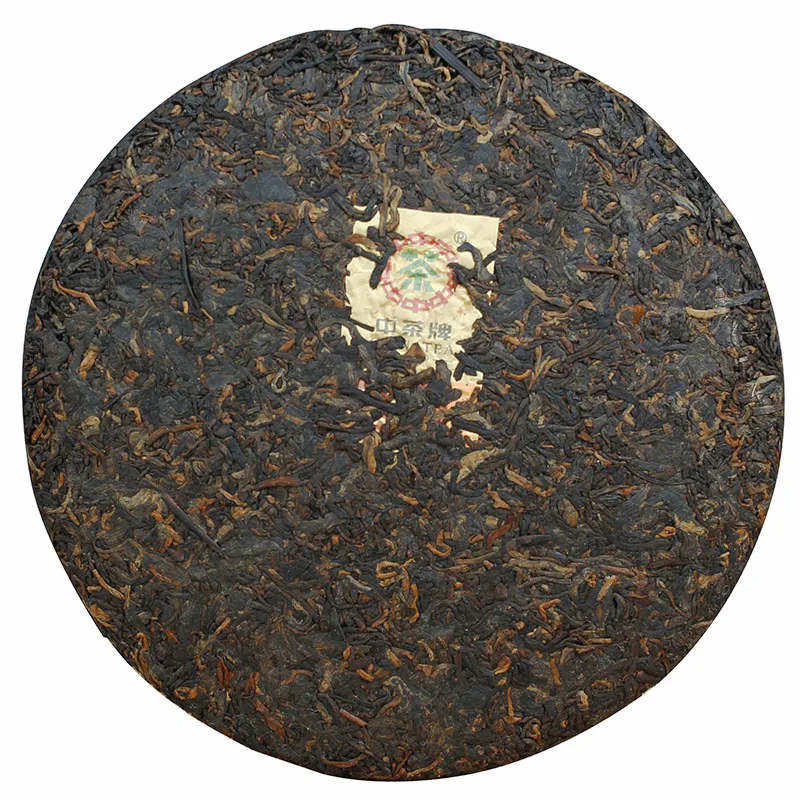 中茶 七五熟茶 普洱茶 熟茶 2017年/357克/饼 经典配方 甘润醇滑 图4