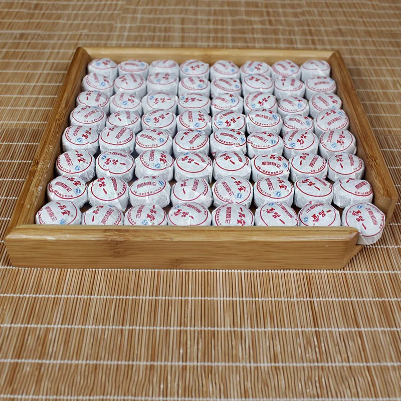 【批发直购】中木 一品堂  普洱茶 熟茶 2013年/1公斤/份  原味迷你小沱茶叶