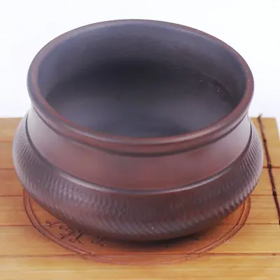 建水陶 挑刀纹 素杯