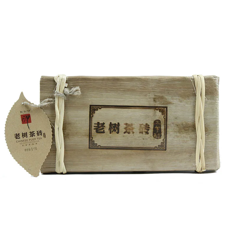 中云茶  老树茶砖 普洱茶  熟茶  2015年/1000克/砖 图1