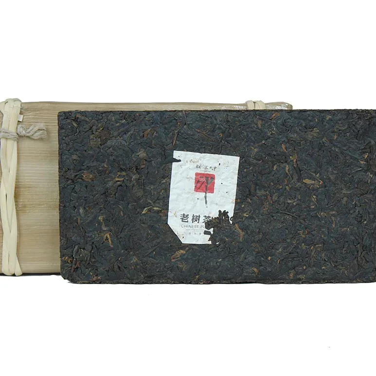 中云茶  老树茶砖 普洱茶  熟茶  2015年/1000克/砖 图2