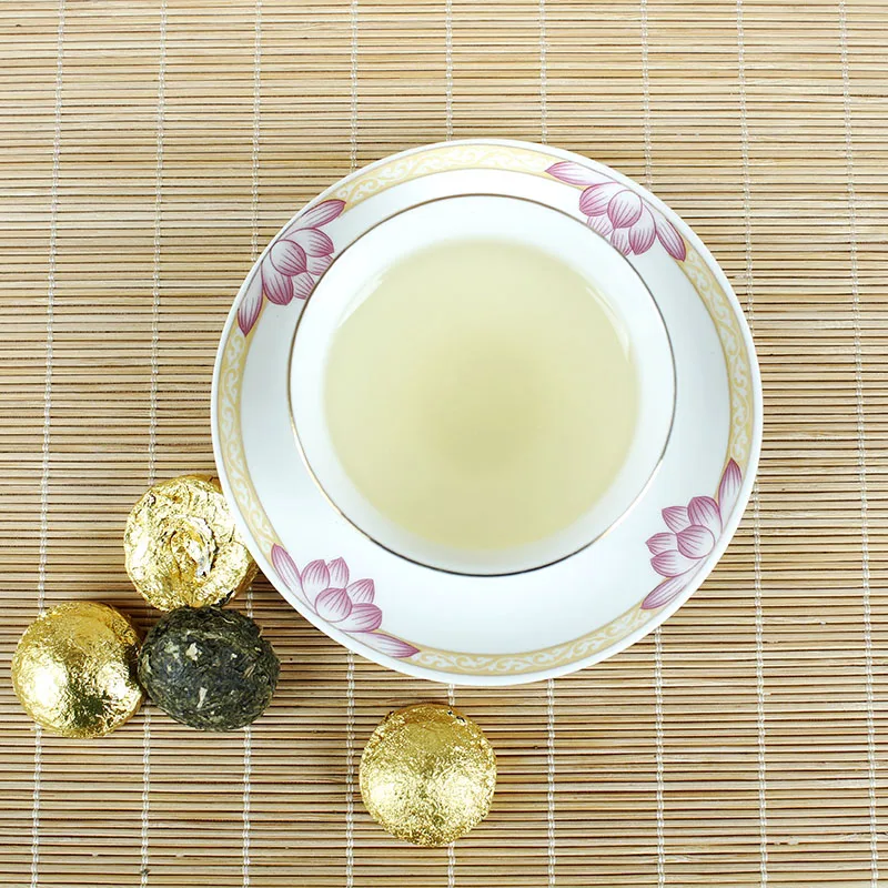 批发云南普洱小沱茶 金色糯香小沱 生茶 一公斤起批 图3