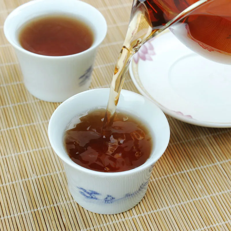 云南普洱茶古树茶化石 糯香老茶头碎银子 普洱茶 熟茶 2019年/1000克/份 散茶 一公斤起批 图2