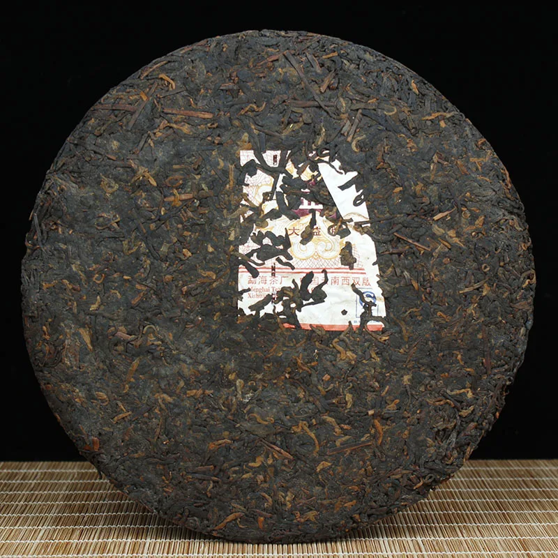大益 7592 普洱茶 熟茶 2007年/357克/饼 陈年老茶 昆明干仓老茶 图4