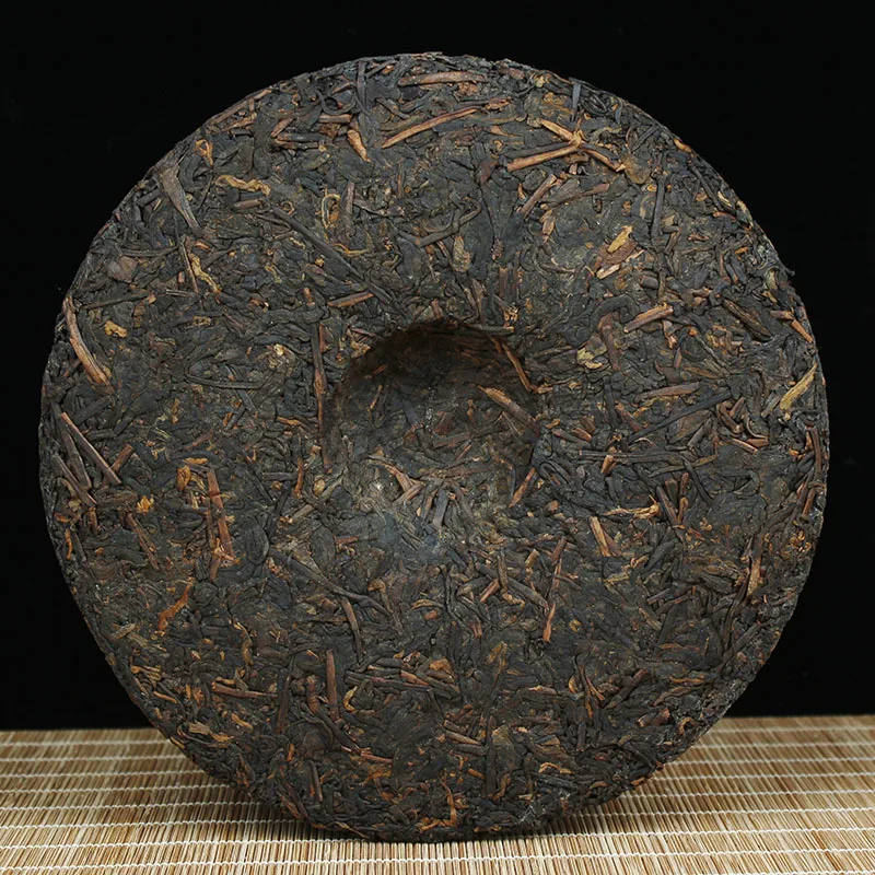 大益 7592 普洱茶 熟茶 2007年/357克/饼 陈年老茶 昆明干仓老茶 图5