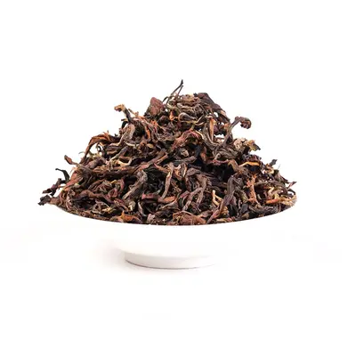 后月 古树晒红茶 普洱茶 红茶  2018年/100克/罐*2罐  铁罐茶 晒红红茶礼盒装