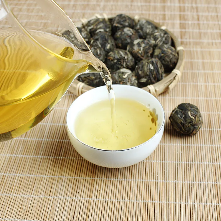 【批发特惠】云南普洱茶极品 小户赛香蜜龙珠生茶 小沱茶 500克/份 图4