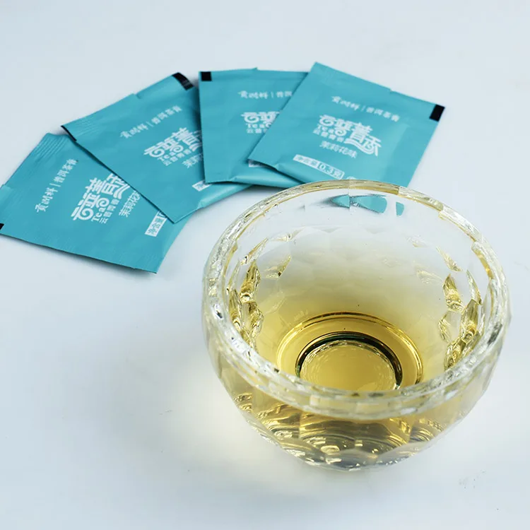 贡润祥 云普天香 茉莉花香 普洱茶 生茶  2017年/27袋/盒  晶体茶膏 图3