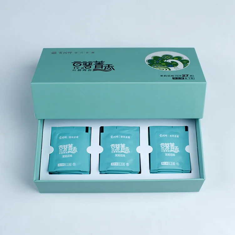 贡润祥 云普天香 茉莉花香 普洱茶 生茶  2017年/27袋/盒  晶体茶膏 图4