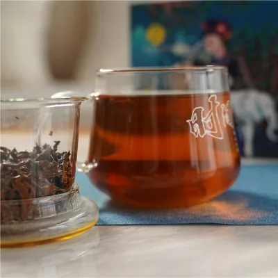 德宏古茶 阿昌红 普洱茶 晒红 2020年/96克/盒 古树红茶 散茶 图4