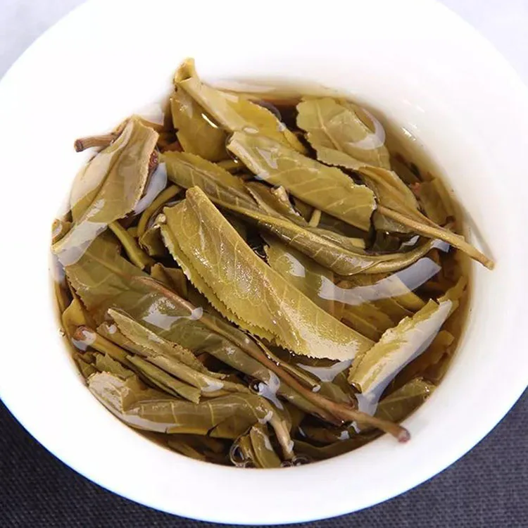 老同志 深山老树 普洱茶 生茶 2018年/500克/饼 181批 海湾茶业 图6